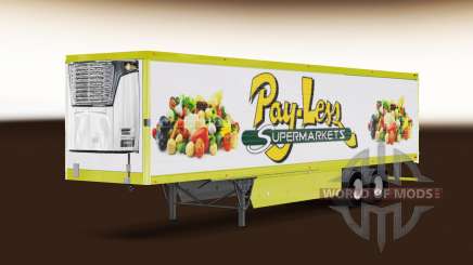 Скин Pay-Less Supermarkets на полуприцеп для American Truck Simulator