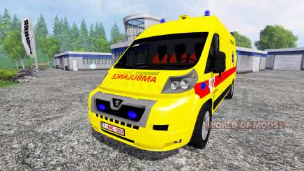 Peugeot Boxer [ambulance] для Farming Simulator 2015