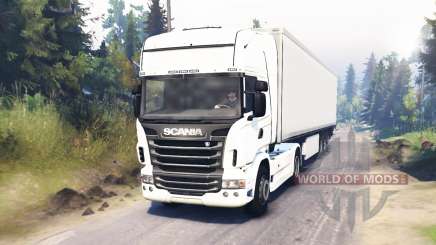 Scania R730 4x4 для Spin Tires