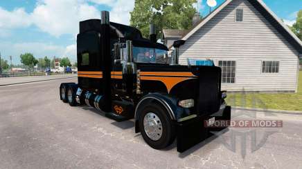 Скин SRS National на тягач Peterbilt 389 для American Truck Simulator