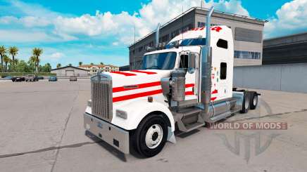 Скин Austria на тягач Kenworth W900 для American Truck Simulator