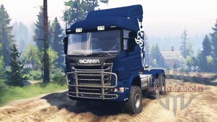 Scania R730 v2.0 для Spin Tires