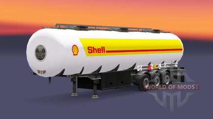Скин Shell на топливный полуприцеп для Euro Truck Simulator 2