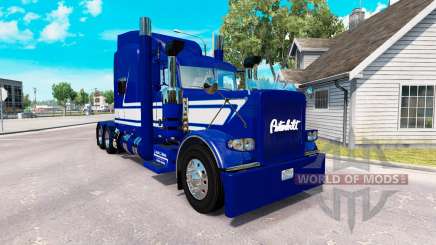 Скин Jack C. Moss Trucking Inc. на Peterbilt 389 для American Truck Simulator