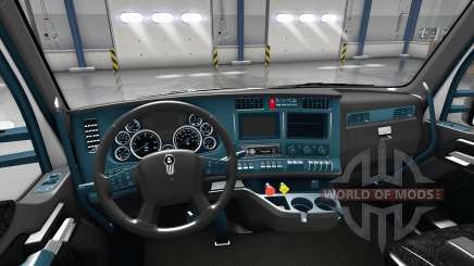 Интерьер Blue Dial для Kenworth T680 для American Truck Simulator