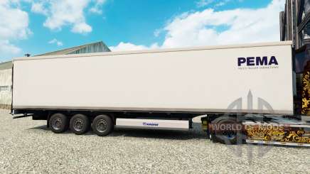 Скин PEMA на полуприцеп-рефрижератор для Euro Truck Simulator 2