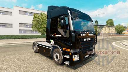 Скин Tegma Logistic на тягач Iveco для Euro Truck Simulator 2