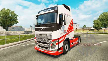 Скин TruckSim на тягач Volvo для Euro Truck Simulator 2