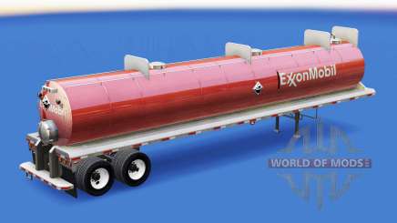Скин ExxonMobil на цистерну для кислот для American Truck Simulator