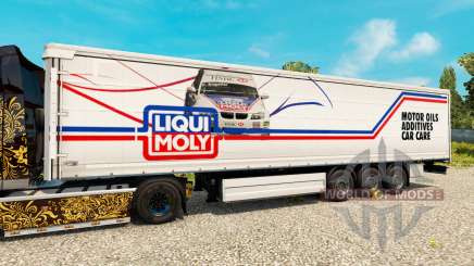 Скин Liqui Moly на полуприцепы для Euro Truck Simulator 2