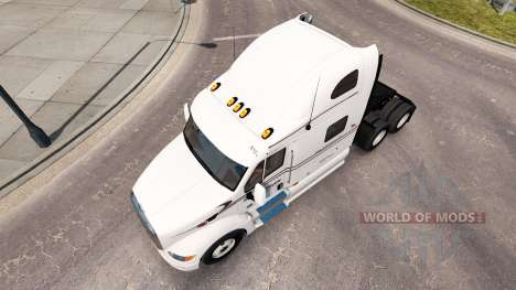 Скин Raven на тягач Peterbilt 387 для American Truck Simulator