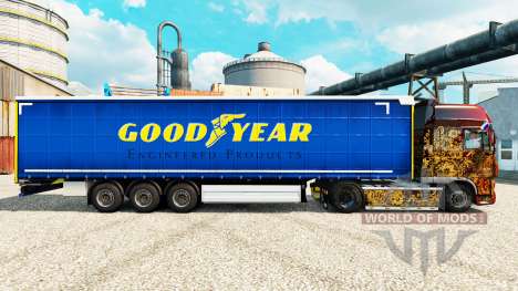 Скин Good Year на полуприцепы для Euro Truck Simulator 2