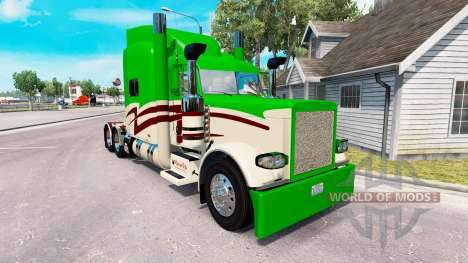 Скин Maverick Transportation на Peterbilt 389 для American Truck Simulator