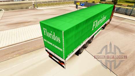 Скин Floridos на полуприцепы для Euro Truck Simulator 2
