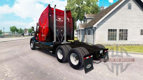 Скин Valor на тягач Peterbilt 579 для American Truck Simulator