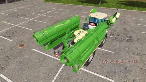 Krone BiG X 500 v2.2 для Farming Simulator 2017
