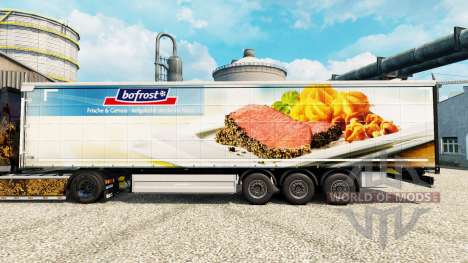 Скин Bofrost на полуприцепы для Euro Truck Simulator 2