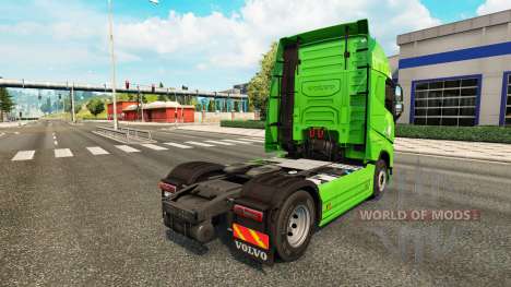 Скин Bring на тягач Volvo для Euro Truck Simulator 2