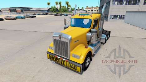 Бампер Oversize Load для Kenworth W900 для American Truck Simulator