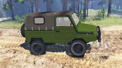 ЛуАЗ-969М для Spin Tires