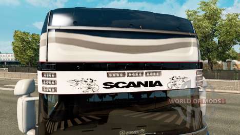 Солнцезащитный козырек Scania v2.0 для Euro Truck Simulator 2