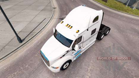 Скин Raven на тягач Peterbilt 387 для American Truck Simulator
