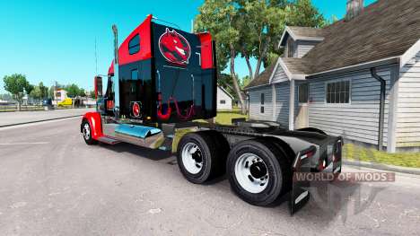 Скин Hell Energy Drink на Freightliner Coronado для American Truck Simulator