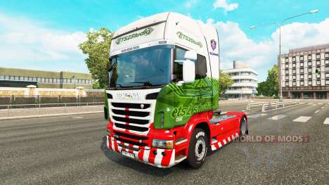Скин ETS2Studio на тягач Scania для Euro Truck Simulator 2