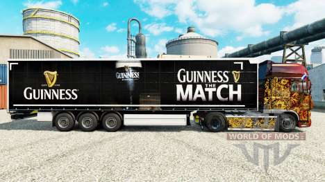 Скин Guinness на полуприцепы для Euro Truck Simulator 2