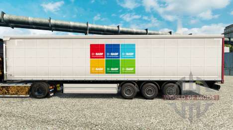 Скин BASF SE на полуприцепы для Euro Truck Simulator 2