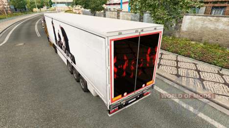 Скин BUG Mafia на полуприцепы для Euro Truck Simulator 2