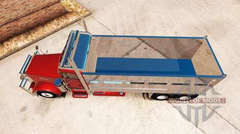 Peterbilt 379 tipper для American Truck Simulator