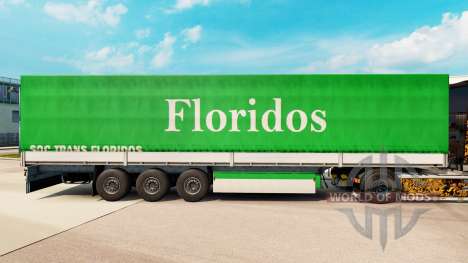Скин Floridos на полуприцепы для Euro Truck Simulator 2