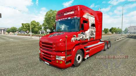 Скин Scania History на тягач Scania T для Euro Truck Simulator 2