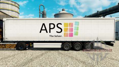 Скин APS на полуприцепы для Euro Truck Simulator 2