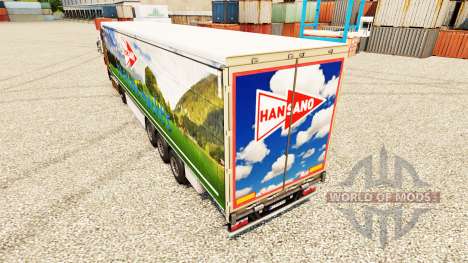Скин Han Sano на полуприцепы для Euro Truck Simulator 2