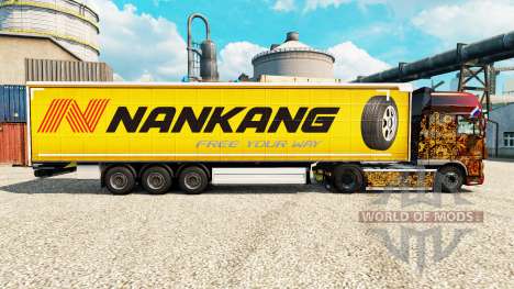 Скин Nankang на полуприцепы для Euro Truck Simulator 2