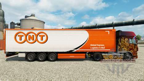 Скин TNT на полуприцепы для Euro Truck Simulator 2
