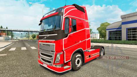 Скин Simple на тягач Volvo для Euro Truck Simulator 2