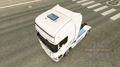 Скин Porsche на тягач Scania для Euro Truck Simulator 2