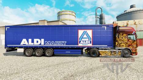 Скин Aldi Markt на полуприцепы для Euro Truck Simulator 2