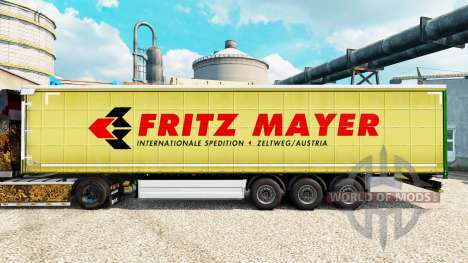 Скин Fritz Mayer на полуприцепы для Euro Truck Simulator 2