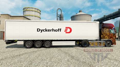 Скин Dyckerhoff на полуприцепы для Euro Truck Simulator 2