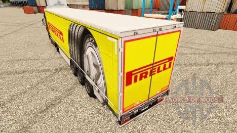Скин Pirelli на полуприцепы для Euro Truck Simulator 2