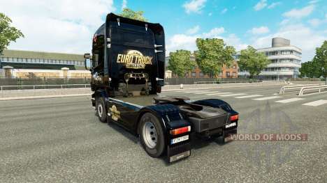 Скин Euro Truck Simulator на тягач Scania для Euro Truck Simulator 2