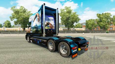 Скин Grosse Freiheit на тягач Scania T для Euro Truck Simulator 2