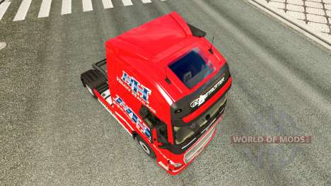 Скин Heavy Haulage на тягач Volvo для Euro Truck Simulator 2