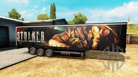 Скин S.T.A.L.K.E.R. на полуприцепы для Euro Truck Simulator 2