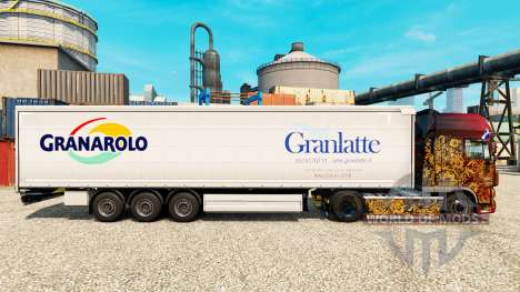 Скин Granlatte на полуприцепы для Euro Truck Simulator 2