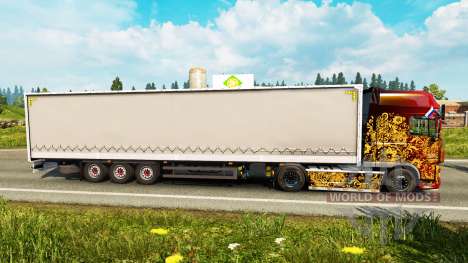 Шторный полуприцеп Schmitz Cargobull для Euro Truck Simulator 2